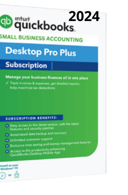 QuickBooks Desktop Pro Plus 2024 - 3 year subscription