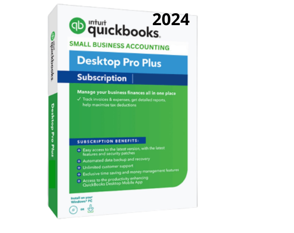 QuickBooks Desktop Pro Plus 2024 3 year subscription